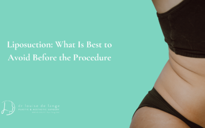 Liposuction: What Is Best to Avoid Before the Procedure
